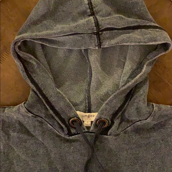 Umgee Cutoff Hoodie Dress - Picture 2 of 7